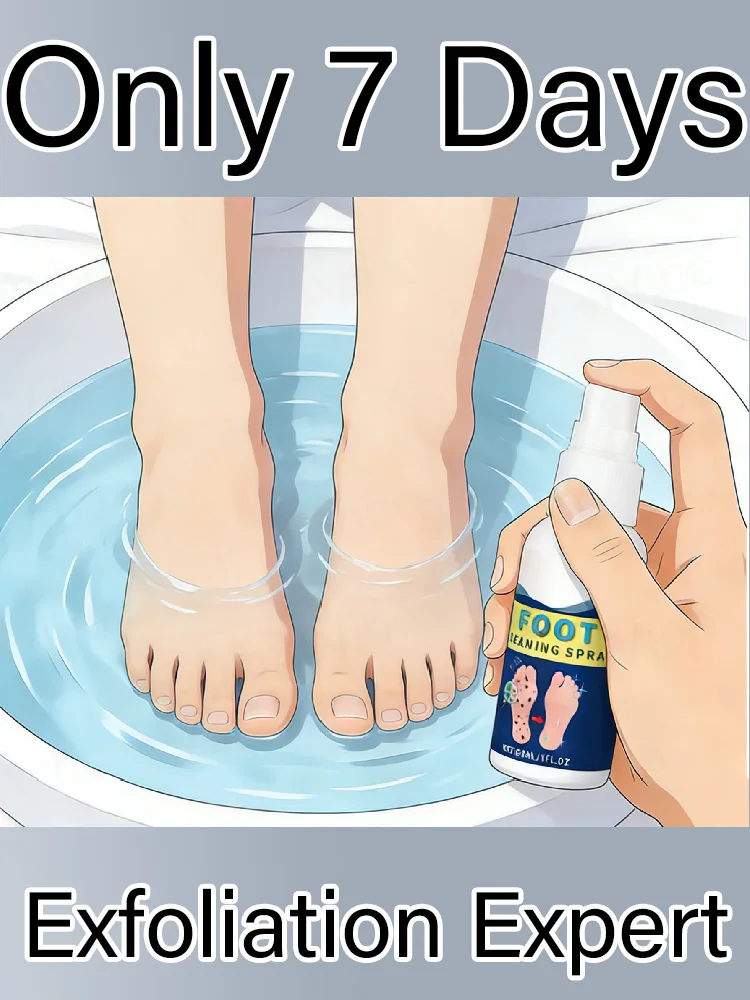 

Быстродействующий спрей для пилинга стоп: восстанавливает, увлажняет и оживляет кожу ног!