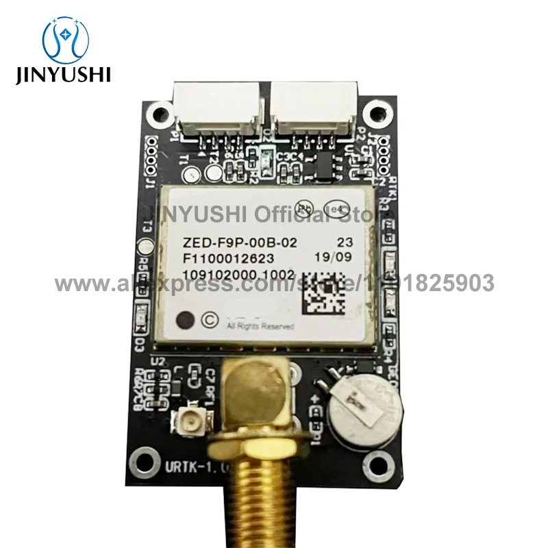 GNSS Receiver EM-ZED-F9PD2 RTK Module cm-level Position Base Rover Board GPS Glonass Beidou Galileo replace UM980