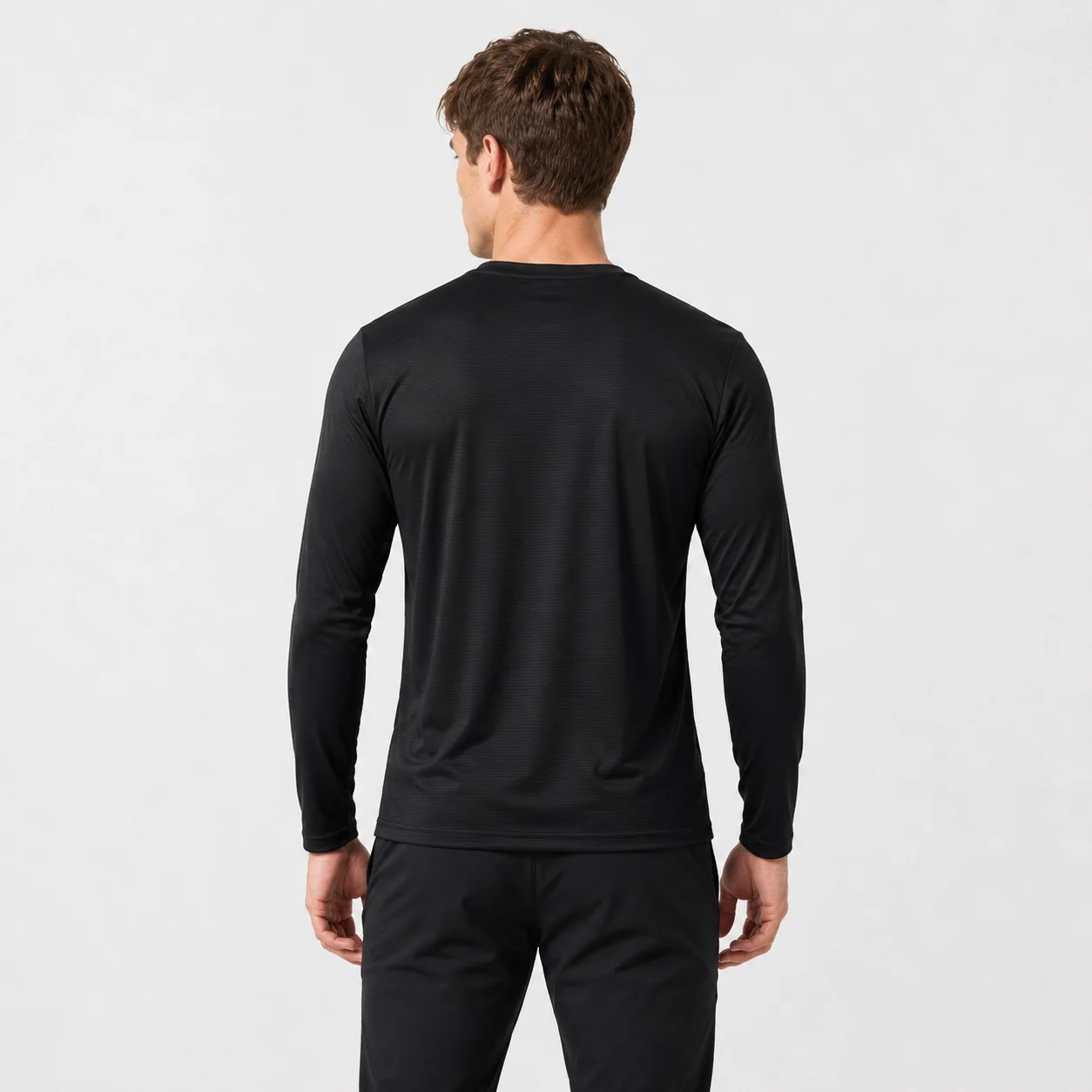 Men's Long Sleeve Quick Dry Sports T-Shirt UPF 50+ UV Protection Breathable Running Fishing Outdoor Workout Tee