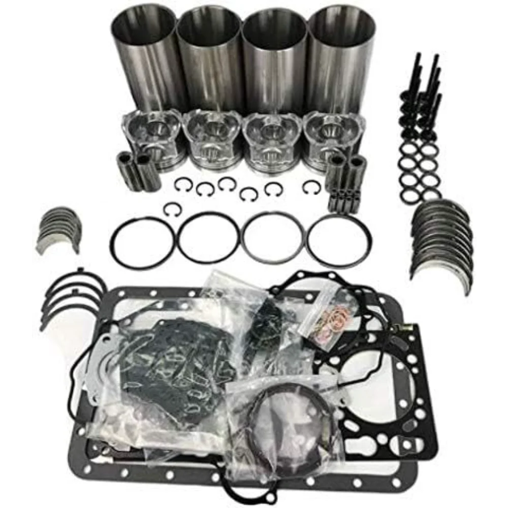 

Overhaul Rebuild Kit For Cummins 4BT3.9 Case 570LXT 580K 580L W11B BackhoeLoader