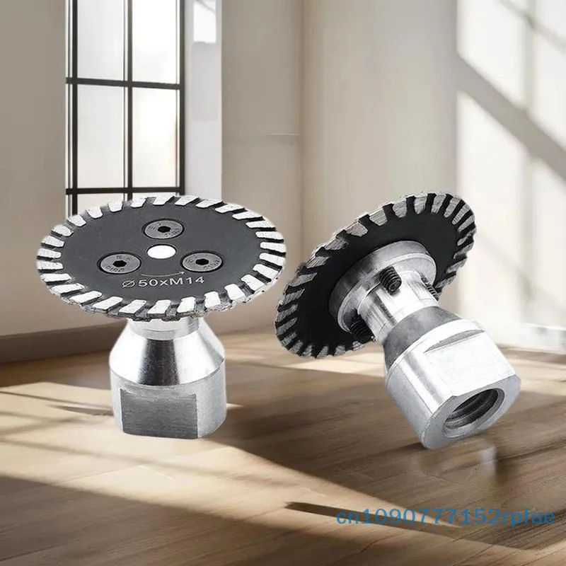 1 Pc 40/50MM Acuum Brazed Engraving Saw Caving Blade M14 Flange Grinding Disc Cutting For Tile Marble Concrete Ceramic view 2