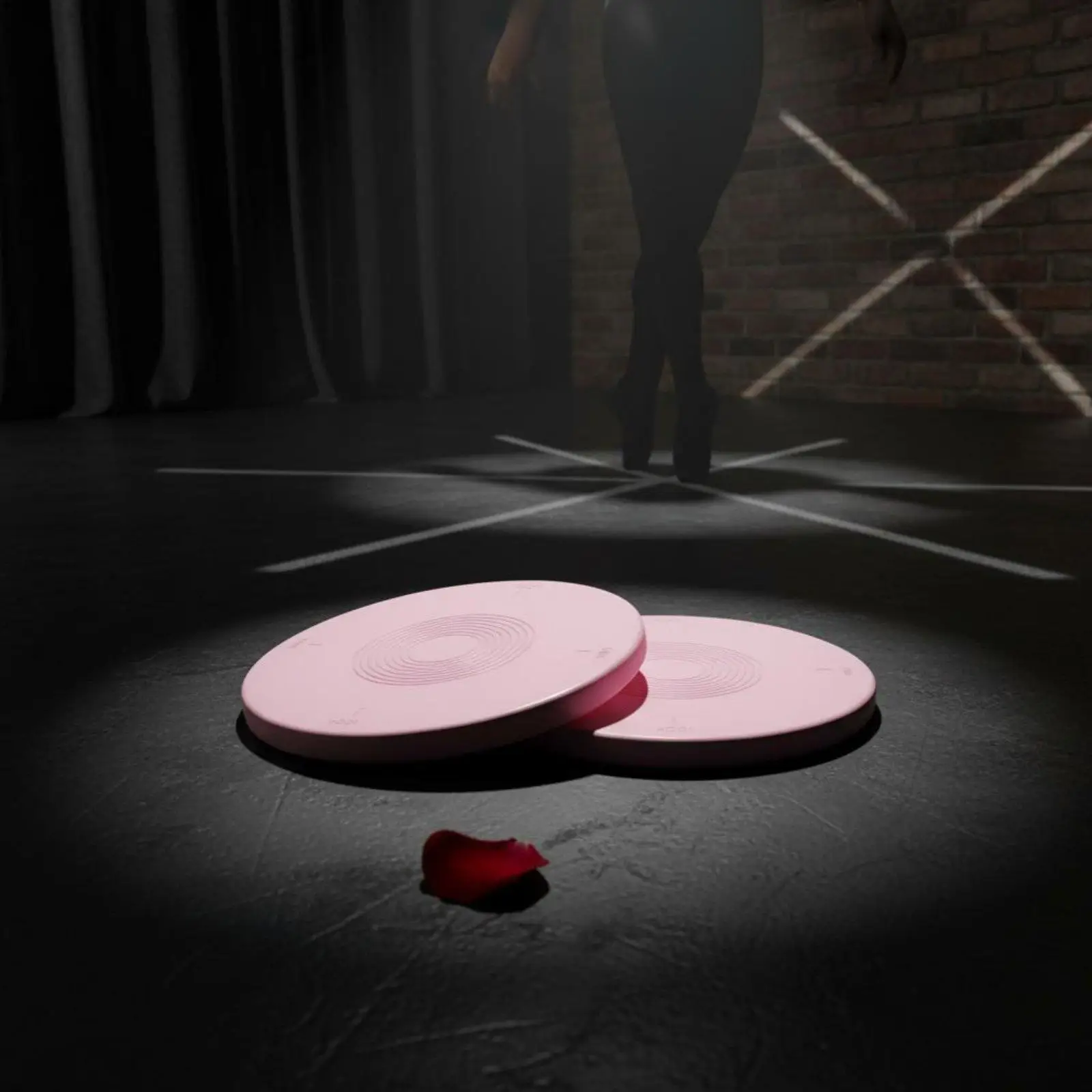 Dance Training Board ABS Rotating Turnout Disc Flexibility Enhancer for Ballet Practice and Home Exercise
