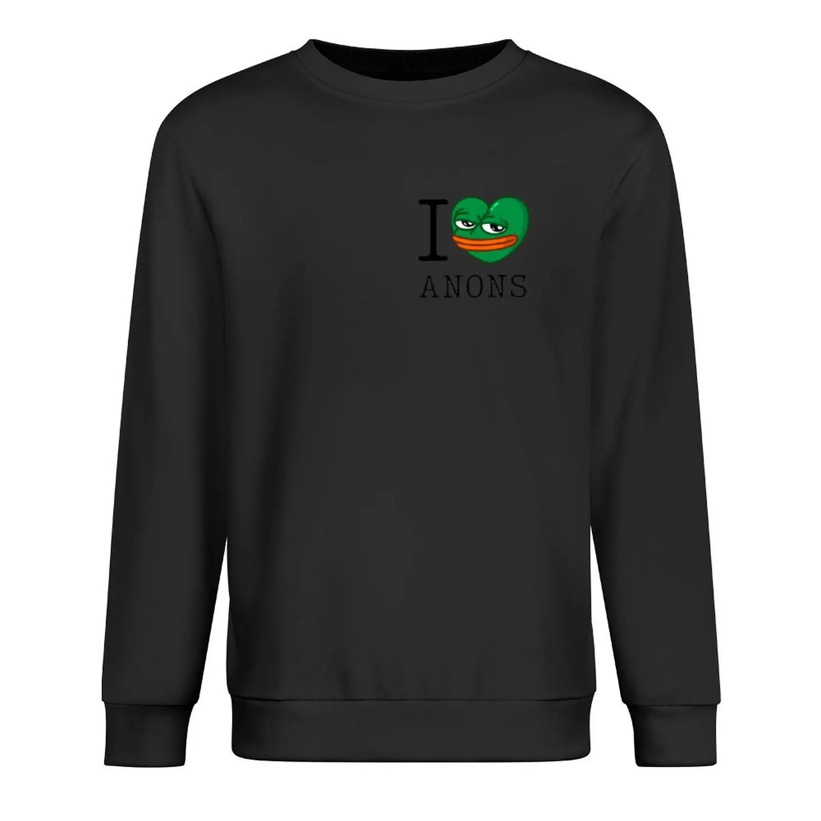

I <3 ANONS Pullover korean autumn clothes male clothes japanese style mens clothes anime sweatshirt