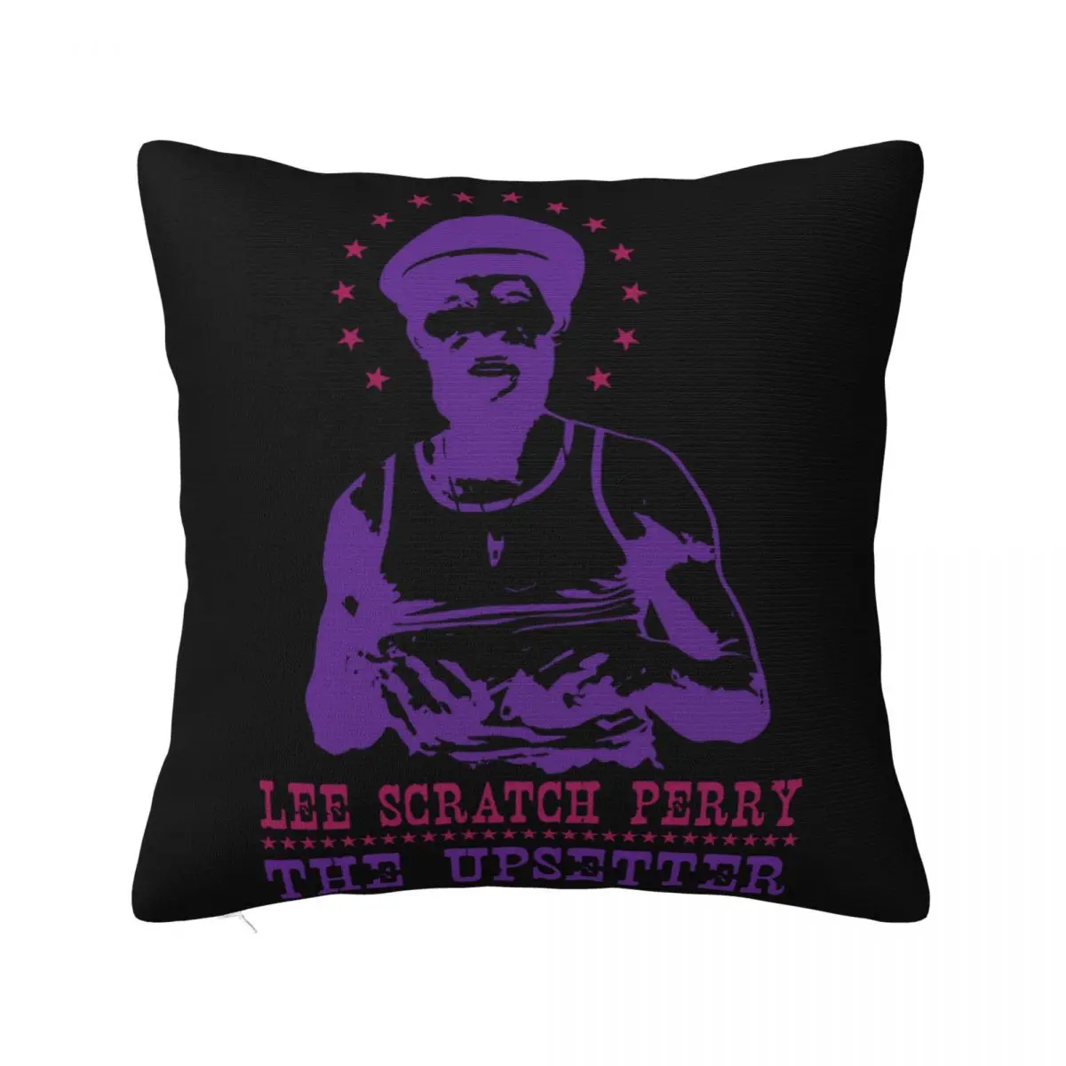 Lee Scratch Perry Reggae Music Jamaica King Tubby Augustus Pablo Dub Natural Casual Fitness Novelty Pillow Case