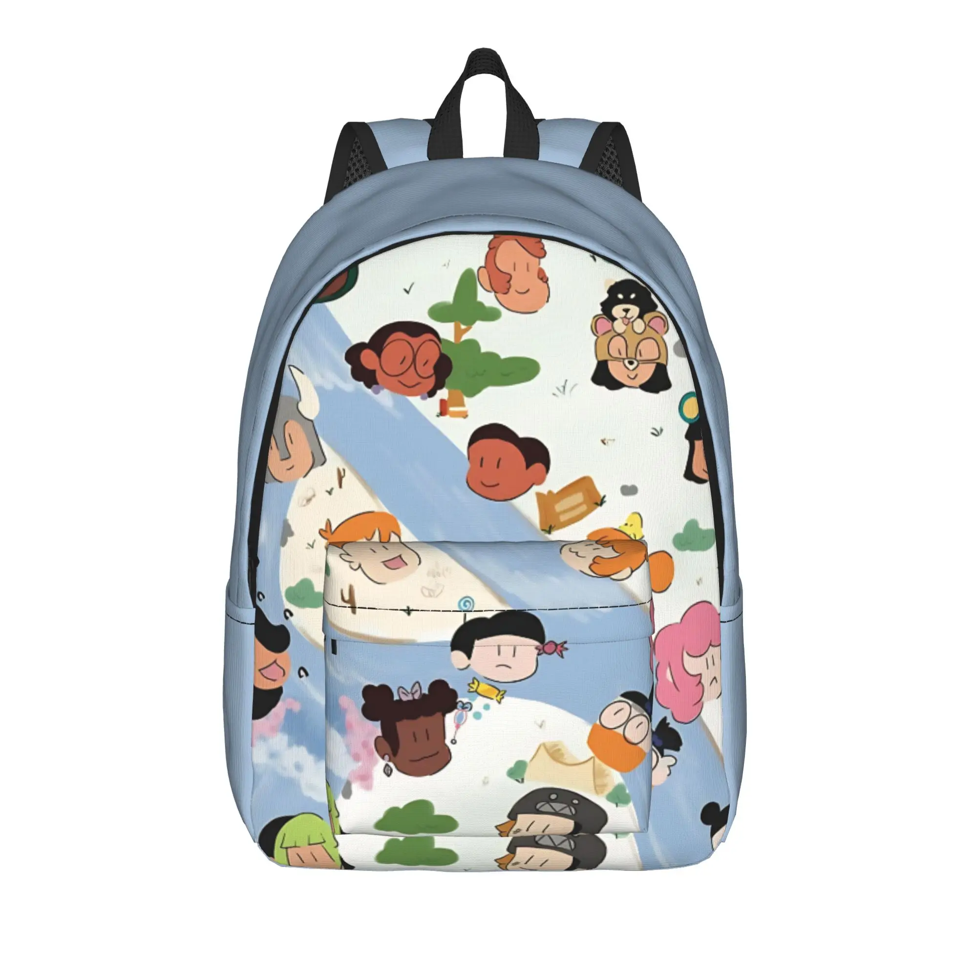 Craig of the Creek Backpack Back to school season retro chibi cartoon  Adjustable Strap Backpack