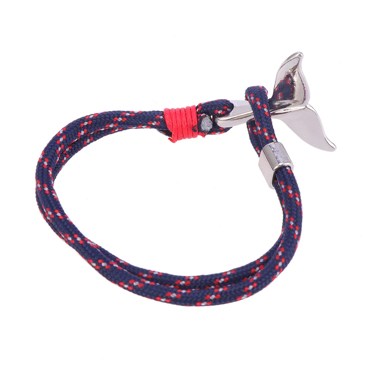 Bracciale a coda di pesce Catena intrecciata alla moda da donna Ciondolo adorabile Gioielli creativi Regalo per le sue ragazze Decorazione per braccialetti da indossare ogni giorno per feste