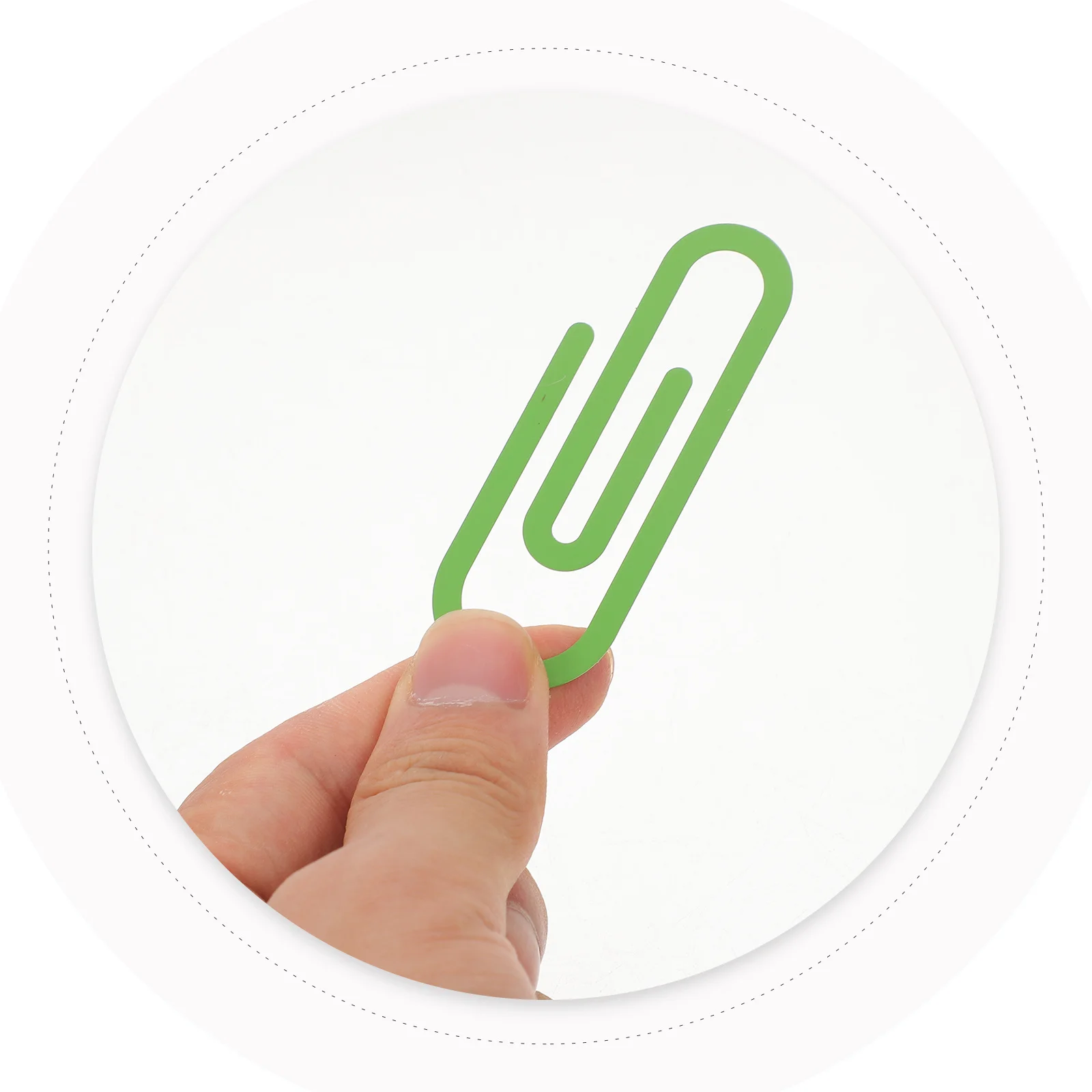 

5Pcs Small Metal Paperclips Creative Paper Clips for Office Supplies Document Clips Bookmark Pen Holder Hand Paper Clip