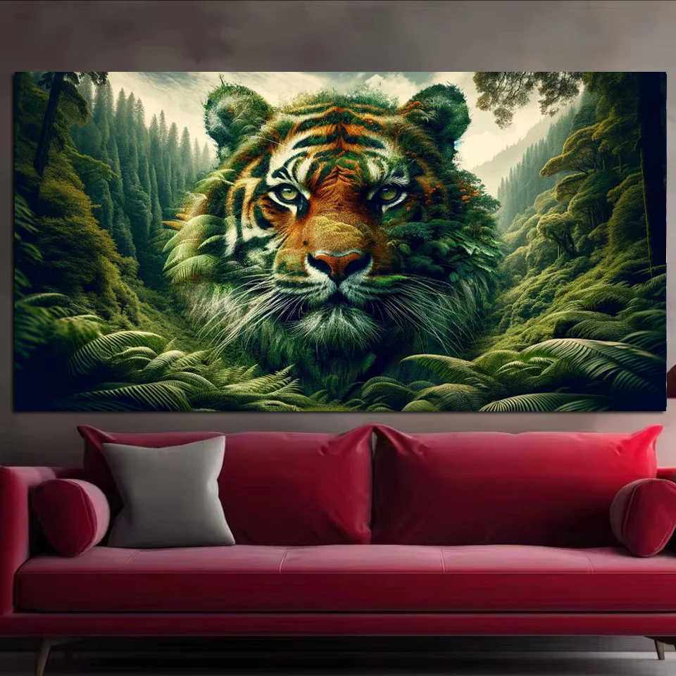 ชุดภาพเพชรลายเสือแห่งป่า สำหรั - Art And Craft Jungle บทวิจารณ์และราคา