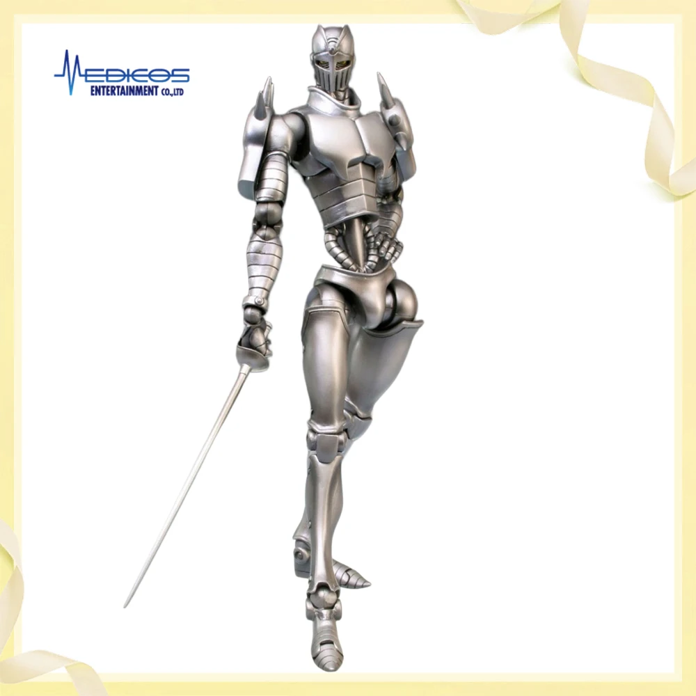 

In Stock Original Medicos Entertainment Jojo No Kimyou Na Bouken Stardust Crusaders Soul Anubis Anime Action Figures Model