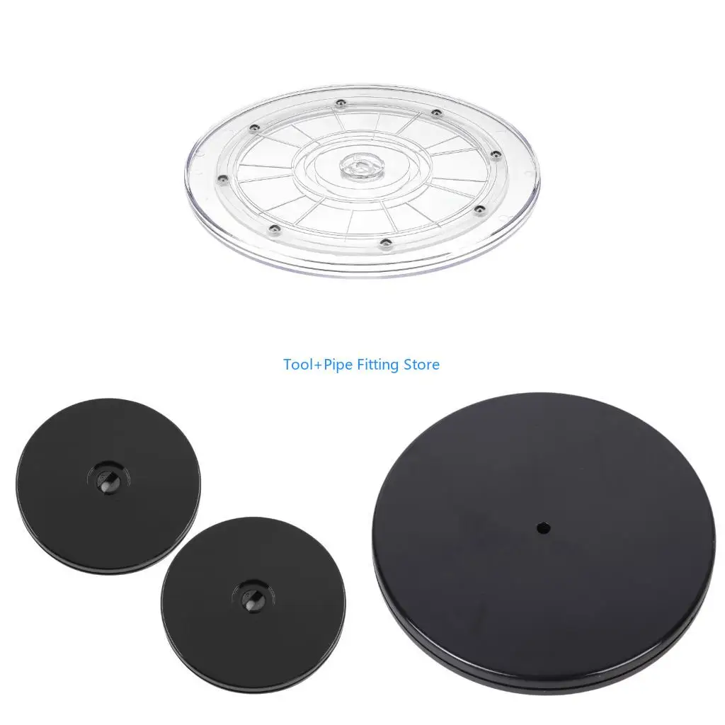 F92B Acrylic Turntable for Easy Kitchen Cabinet Storage 360 Rotating Display Stand