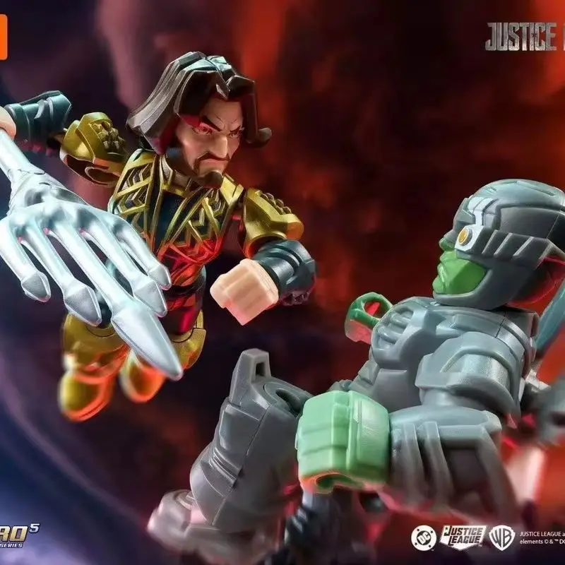 Blokees DC Series Defender Vol.2 Justice League Blind Box | Batman Superman Wonder Woman Action Figure  Mini Kit Collectible view 6