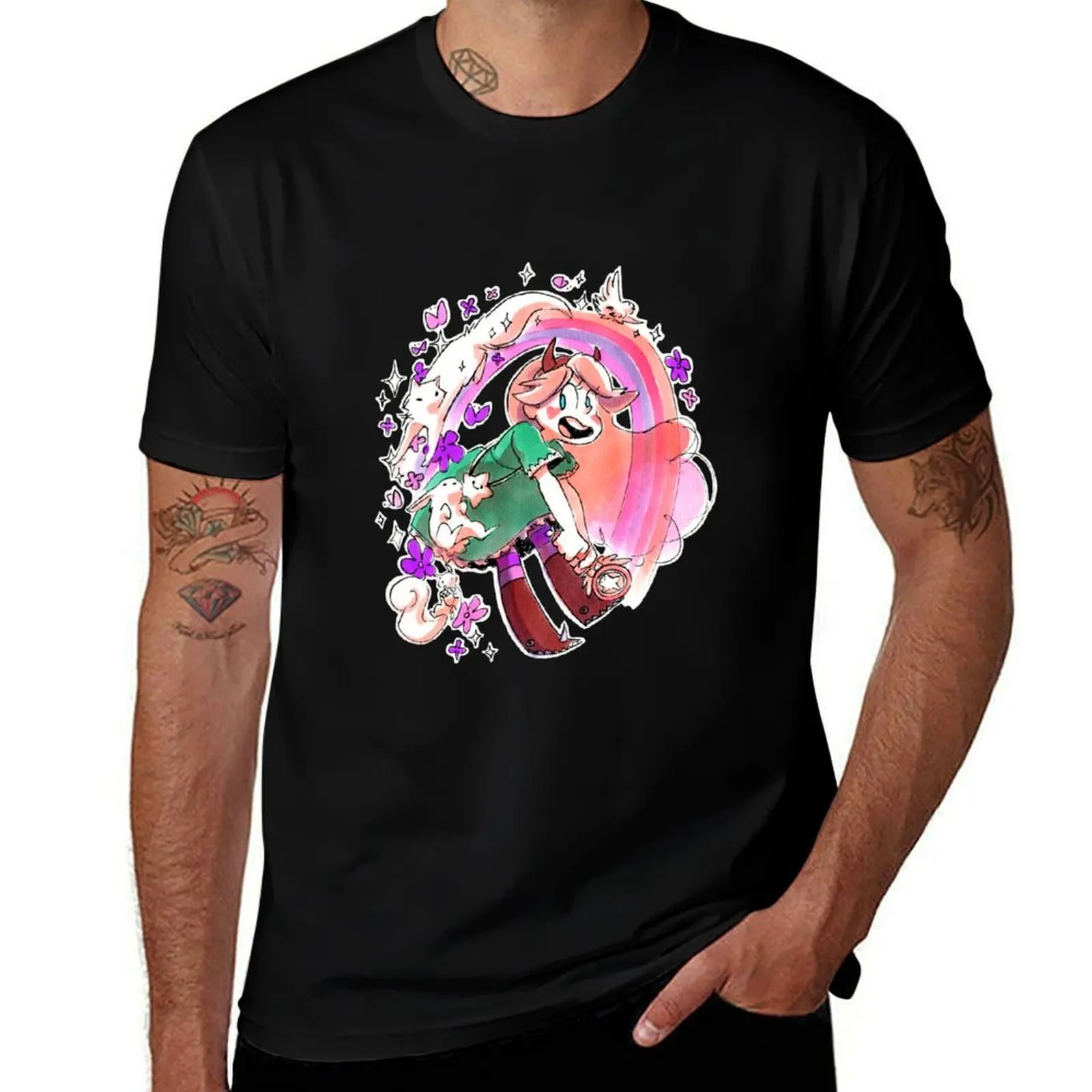 

Cute Magic T-Shirt man t shirts high quality luxury brand t shirts with prints t shirt for man 100 percent cotton T-shirt
