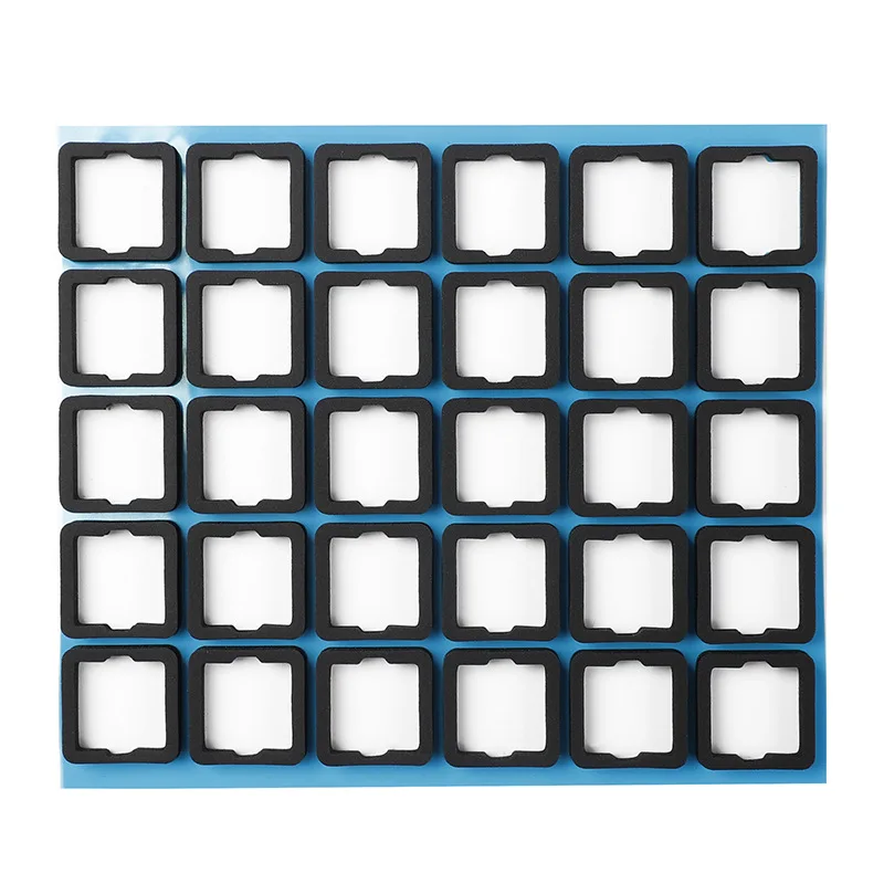 120Pcs Switches Silencers Pad Shockproof Sandwich Cotton for Mechanical Keyboard Noise Dampener Foam Sound Insulation