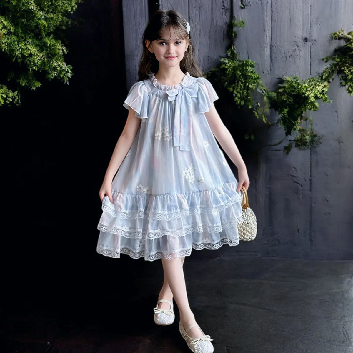 4- 5 years cotton dress aliexpress Summer Kids 4-6Y A-Line Casual 4 year old girls dresses-AliExpress