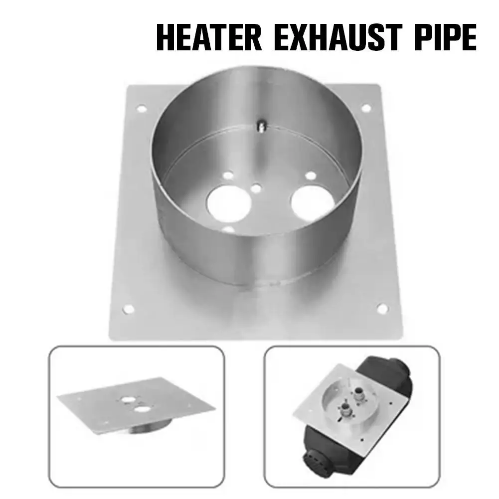 Auto Air Parking Heater Exhaust Pipe Stainless Steel Car Air Diesel Parking Heater Base Mounting Plate Bracket