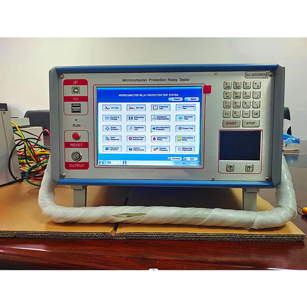 3-Phasen-Schutzrelais-Tester, Relaisschutz-Analysator JHS804, dreiphasiger Sekundärstrom-Einspritzprüfer, Mikrocomputer