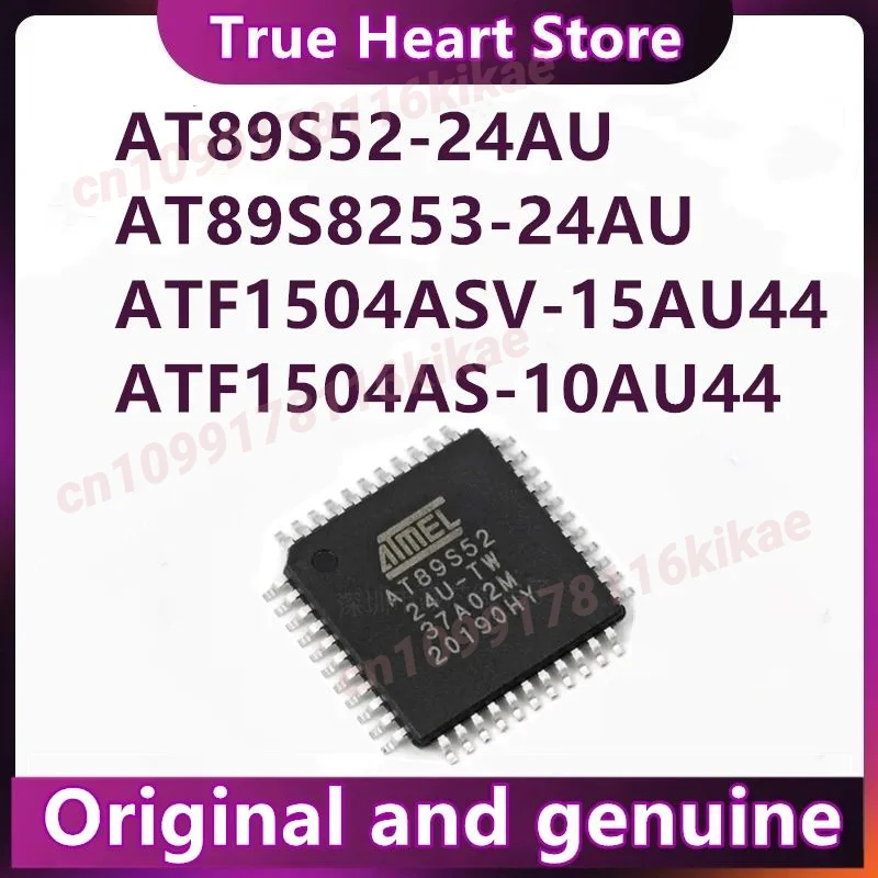 AT89S52-24AU AT89S8253-24AU ATF1504AS-10AU44 ATF1504ASV-15AU44 IC MCU رقاقة TQFP44 IC رقاقة 100% جديد الأصلي في المخزون