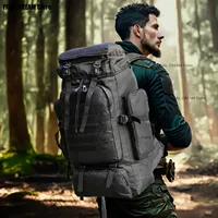 80L hiking bag, tactical backpack, large outdoor backpack, hiking bag, camping bag, travel bag