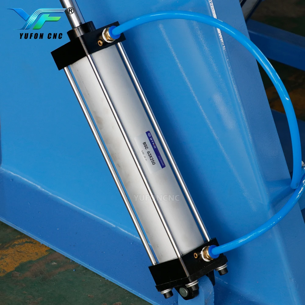 3000mm Air Powered TDF Flange Folding Machine Pneumatic Sheet Metal Folder Rectangular Air Duct Making Bending Machine