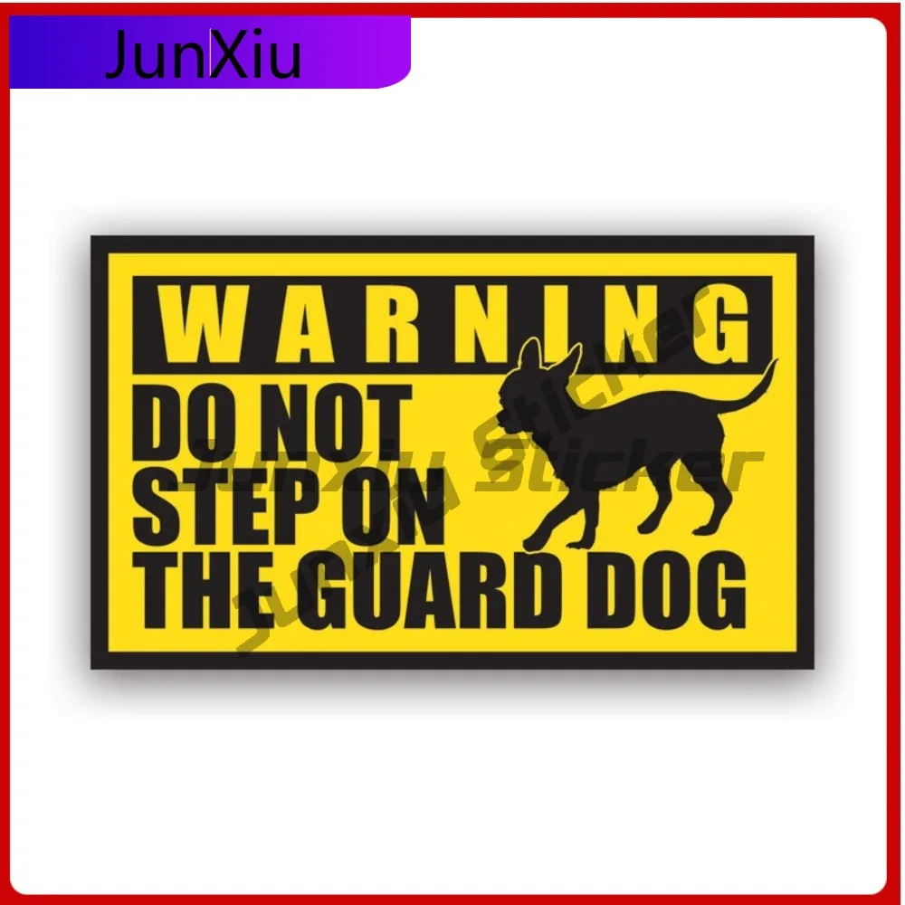 

Stylish Classic Chihuahua Do Not Step On The Guard Cute Dog Sticker Uv Protected Decals Pet Little Small Warning Sticker