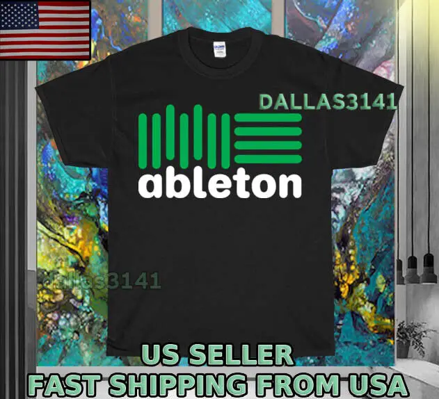 NEW SHIRT ABLETON LIVE GREEN LOGO T-SHIRT UNISEX FUNNY MEN'S SIZE S-5XL