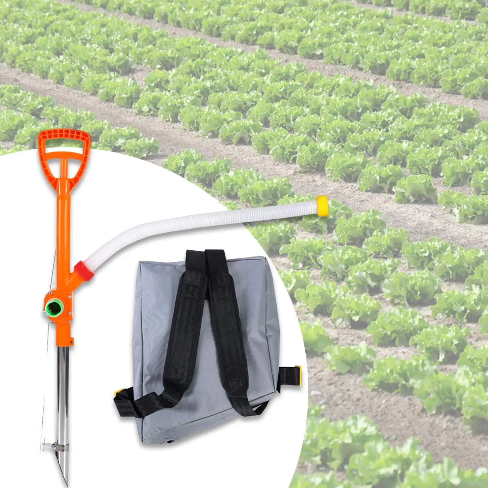 

Manure Spreader Corn Spreader Multifunction Large Capacity Precision with Bag Feeder Tool for Sugar Fruit Trees