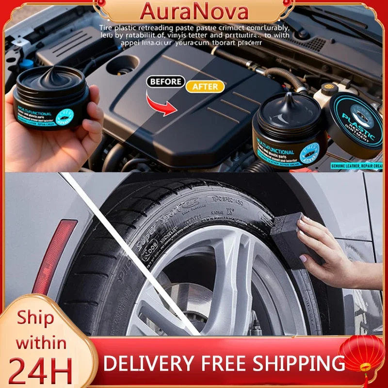 

Car Plastic Restorer Back To Black Gloss Car Cleaning Products Plastic Leather Restore Auto Polish And Repair Coating Renovator