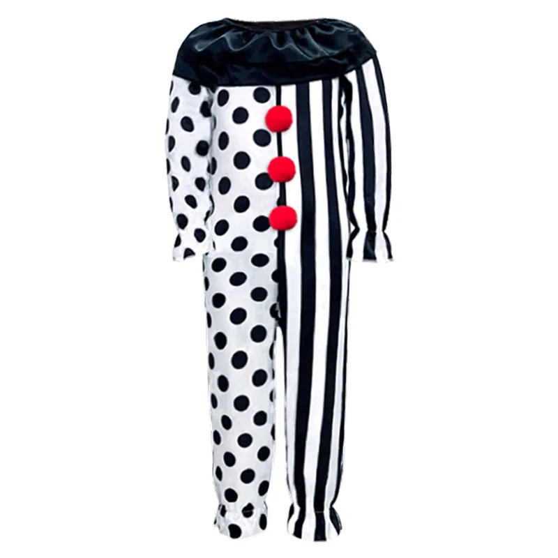 أزياء الهالوين للمهرج والروح التأثيرية لفيلم الرعب أداء المسرح ملابس نسائية تقليدية للمسرح العرقي...