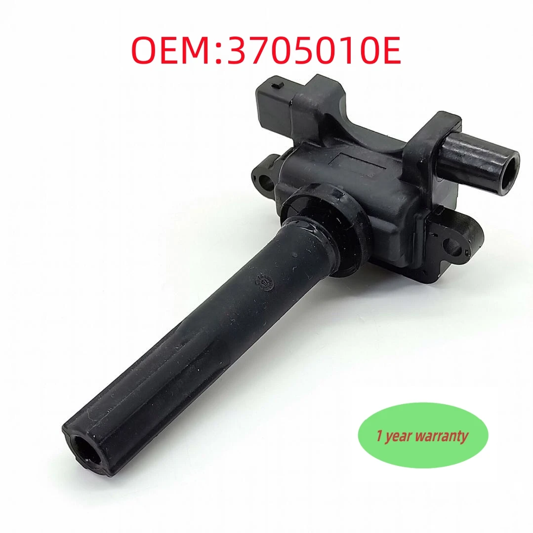 4PCS Ignition Coil 3705010E High Quality Fit For BYD FLYER 0.8 HAFEI LOBO ZHONGYI Box 1.0 2000-2010 JL466Q1 3705010B3 37050-10B3