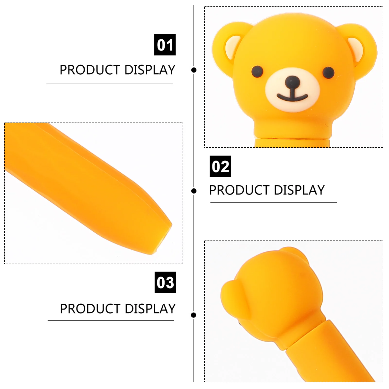 

Cute Stylus Pen Sleeve Cover Case Vibrant Holder for Pocket Silicone Protector Decoration