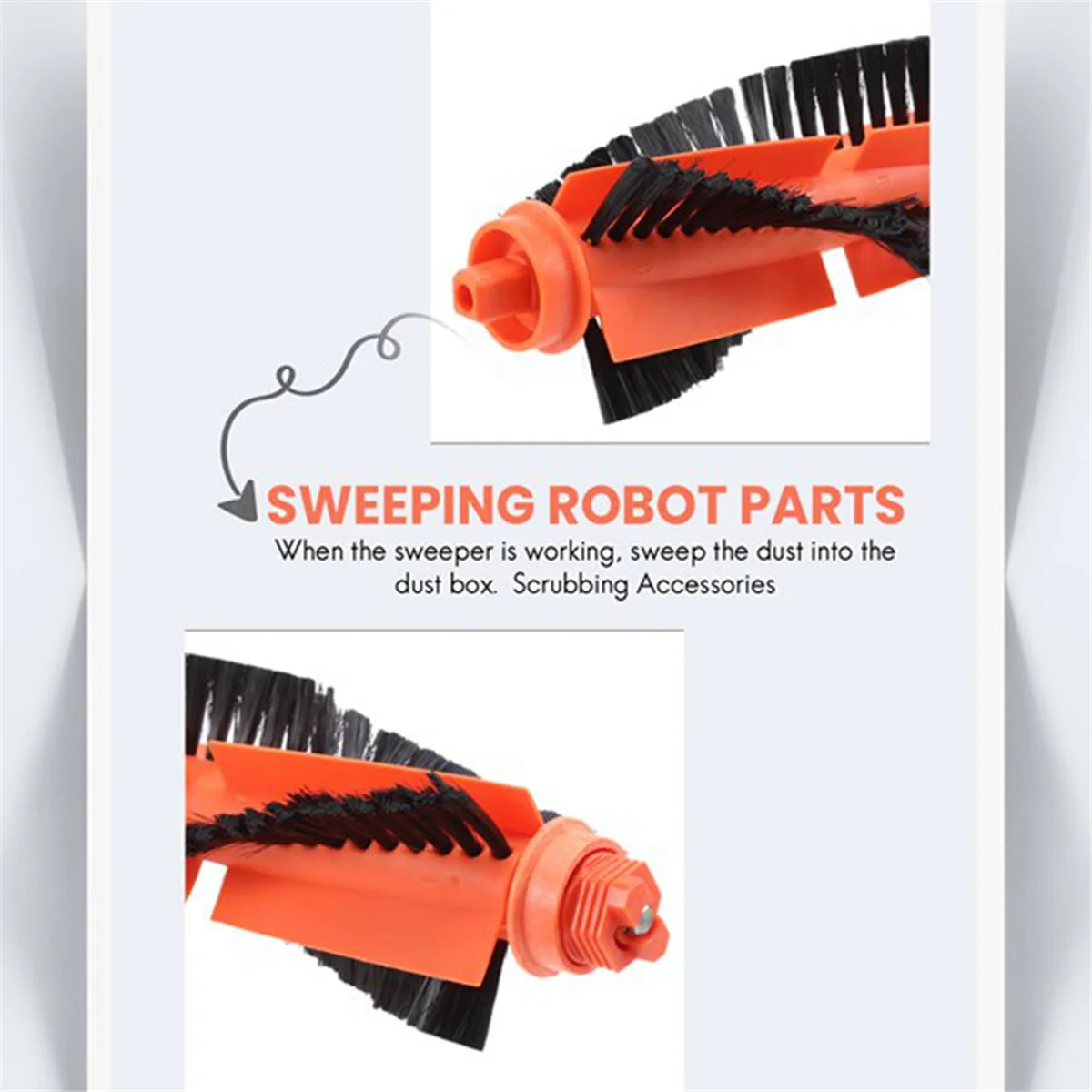 Le nouveau pour Mi Robot aspirateur-vadrouille Pro STYTJ02YM 2S 3C V2 V3 SE 3490 3690 brosse latérale principale filtre Hepa