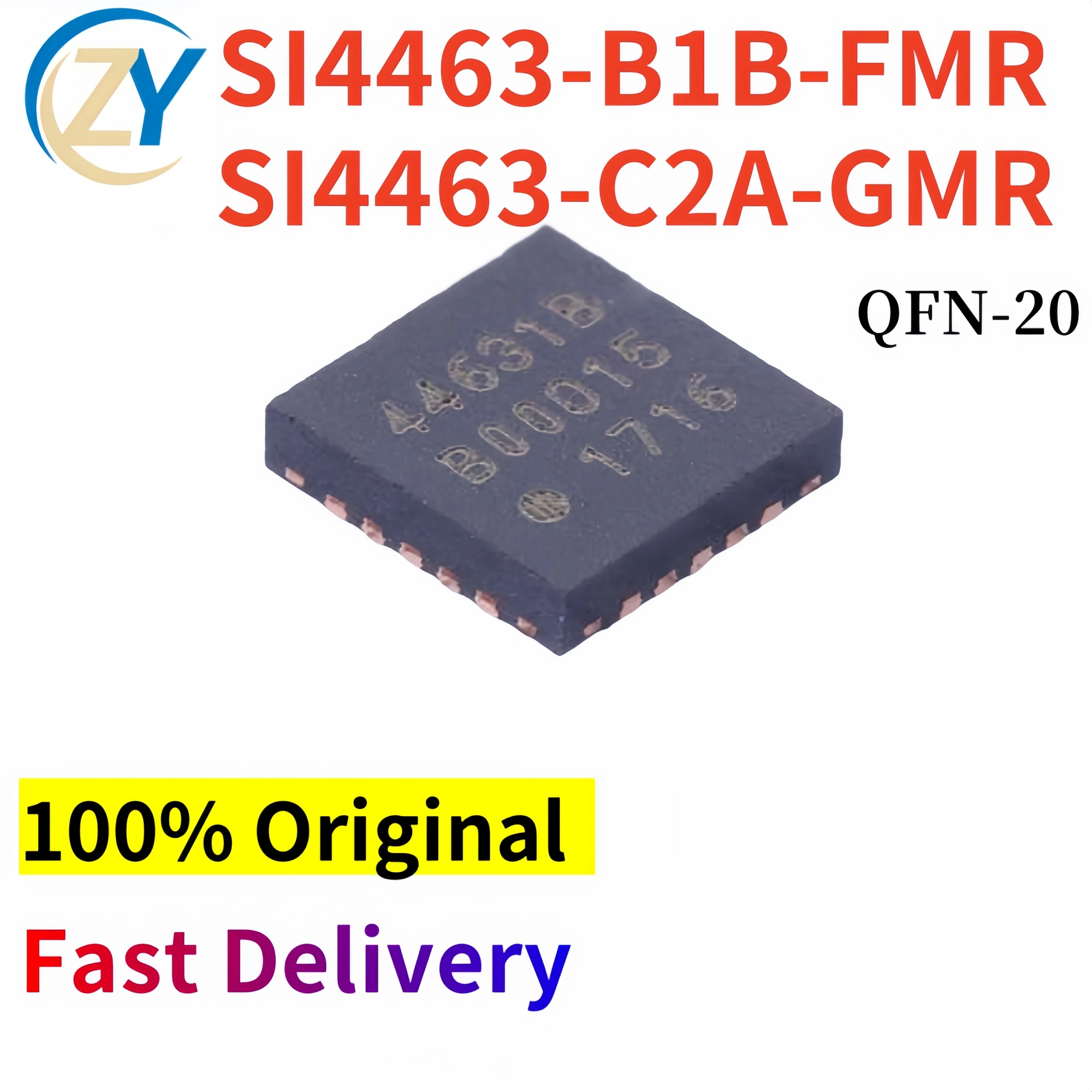 (2-10pcs) SI4463 SI4463-B1B-FMR RF Transceivers SI4463-C2A-GMR QFN-20 100% Original & In Stock