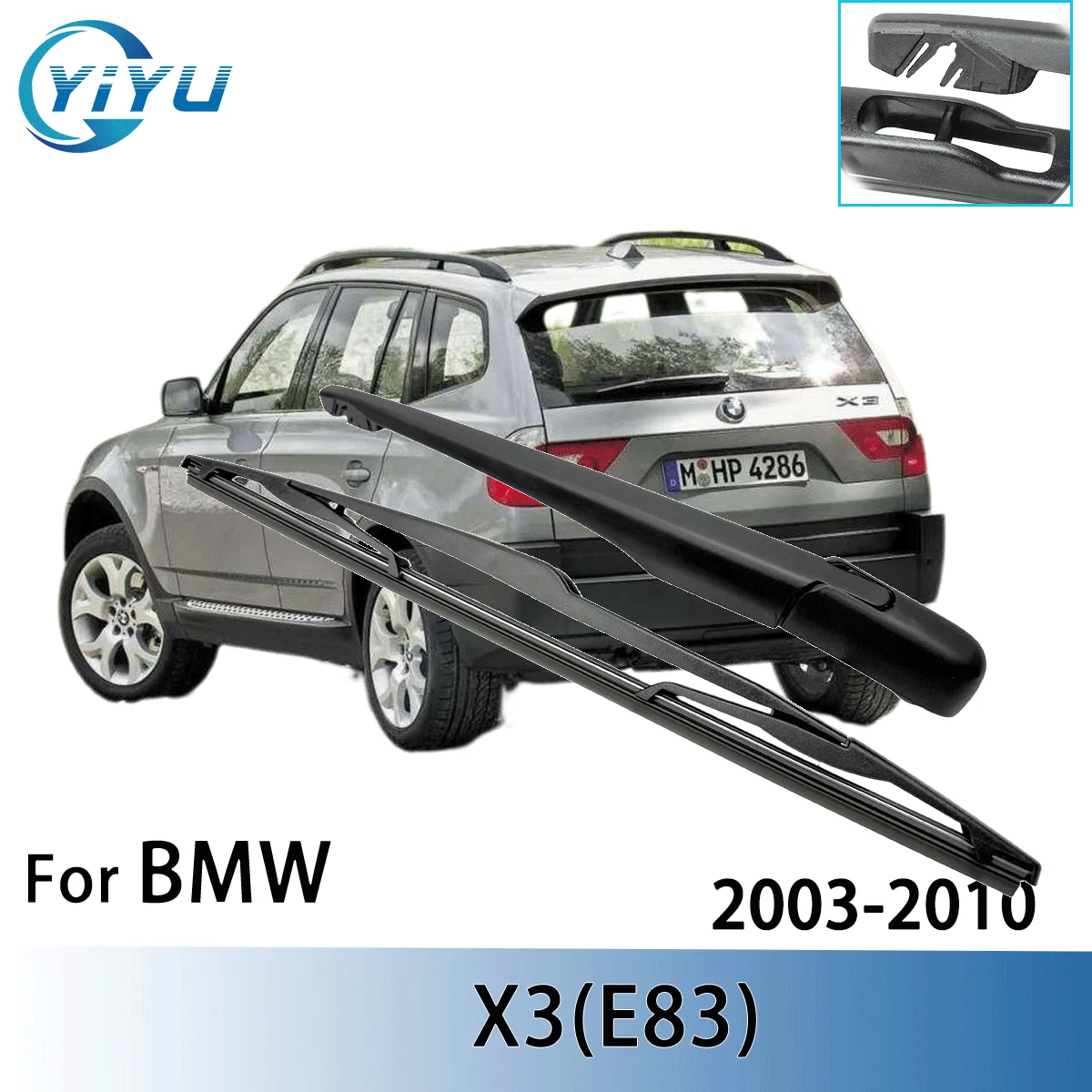 1/2PCS Rear Windscr…