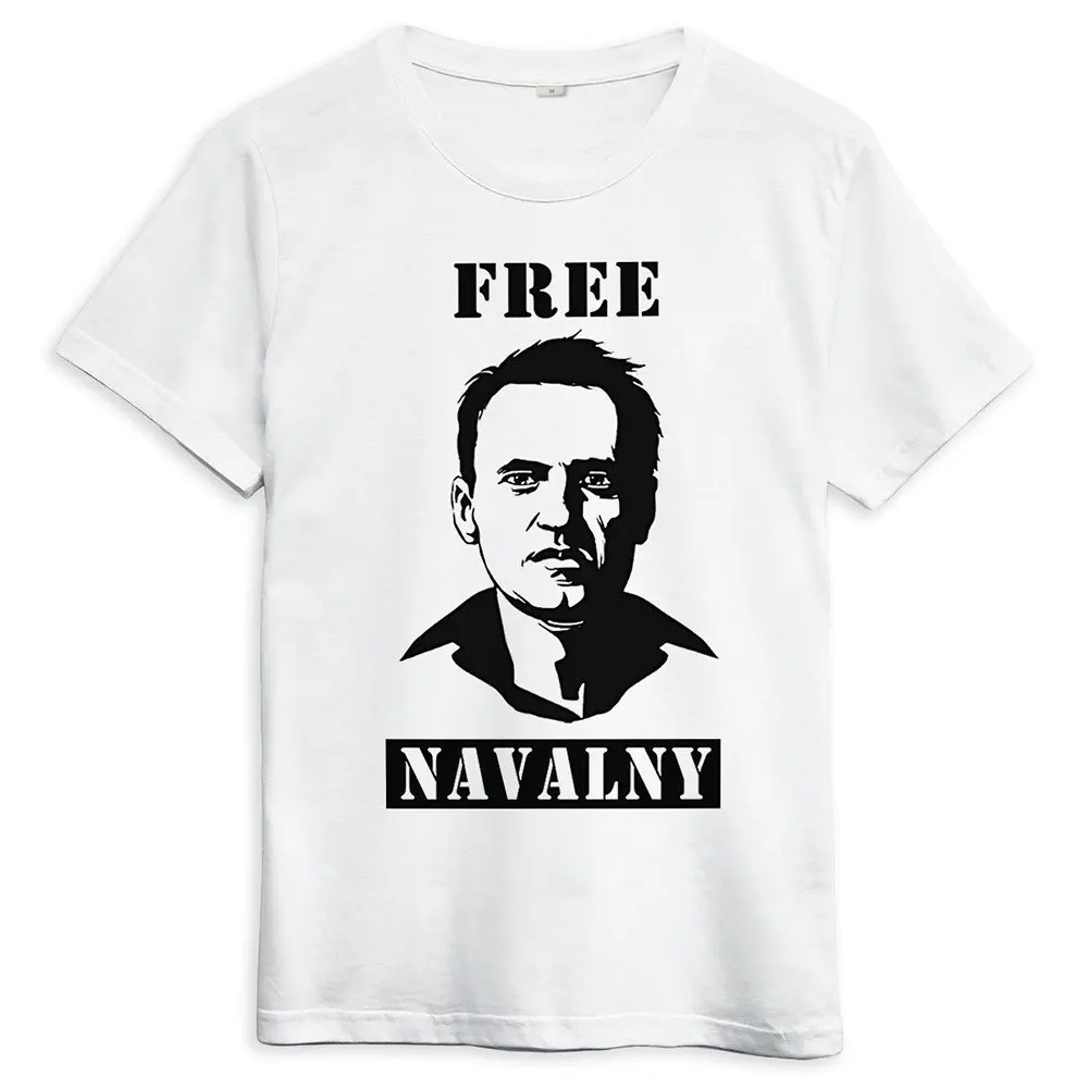 Free Alexei Navalny T Shirt Sizes Cotton Nav 502301