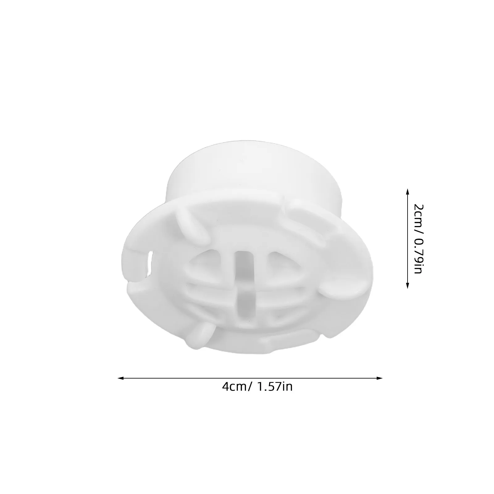 2Pcs Slide Screw Caps Plastic Fixing Covers 2.6cm Inner Diameter Stable Anti-Loosening Caps for Indoor Toddler Slide Safety