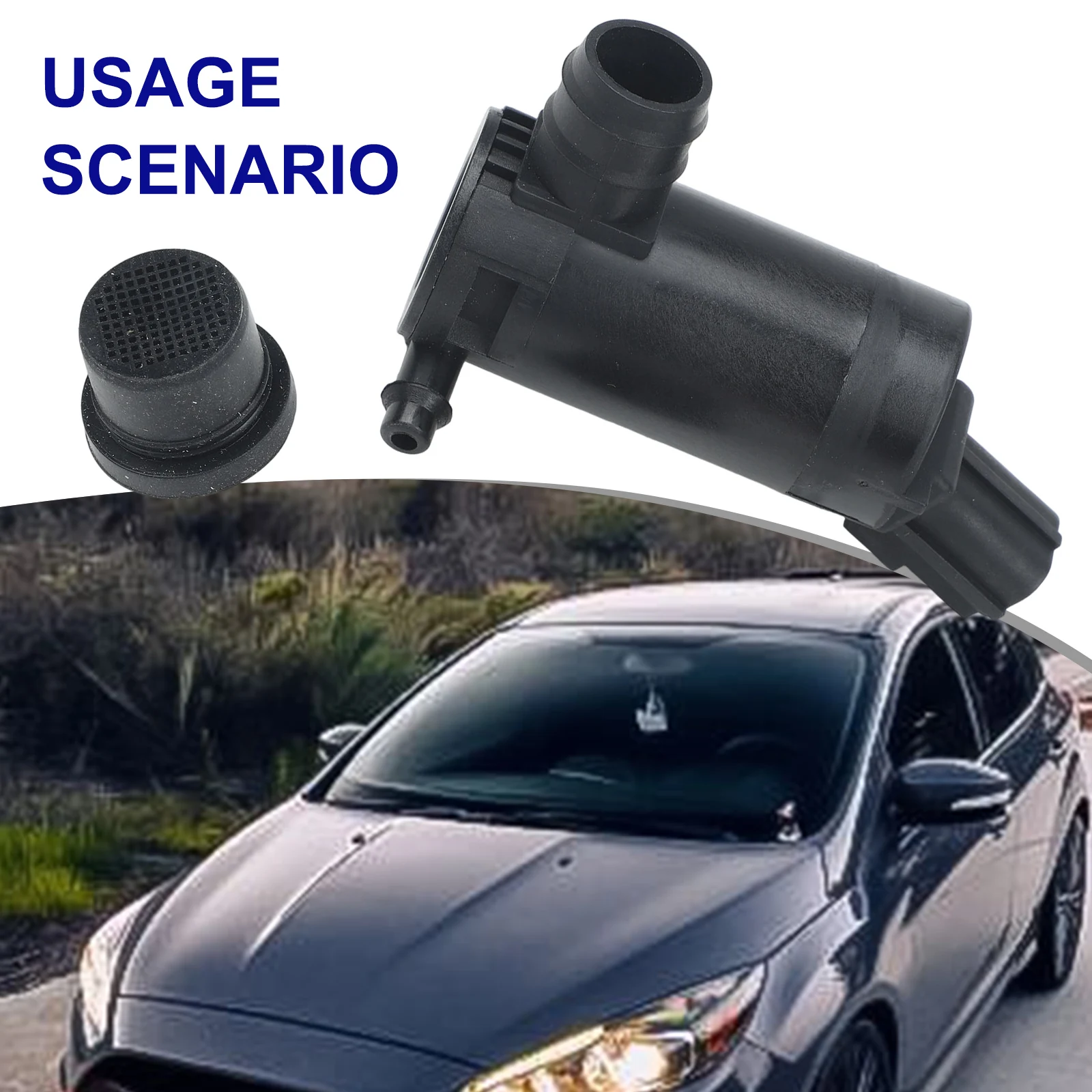 Car Parts Windshield Washer Pump Plastic Windshield Washer Pump Car Accessories Automotive Parts Vehicle Accessories