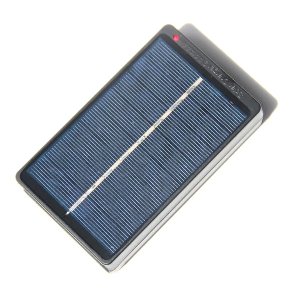 2Pcs 1W 4V Solar Panel Charger Box For 2 AA AAA Rechargeable Batteries With LED Indicator Power Supply