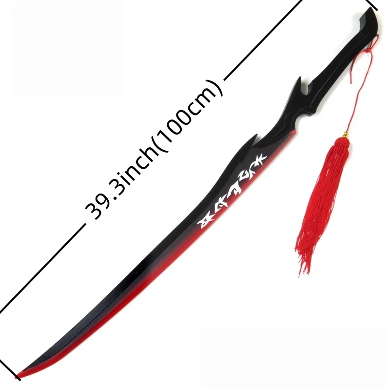 39in/100cm Yone Katana Anime LOL Ninja Sword League of Legends Cosplay Prop Knife Real Size Samurai Sword Japonesa Katana Sabre view 3