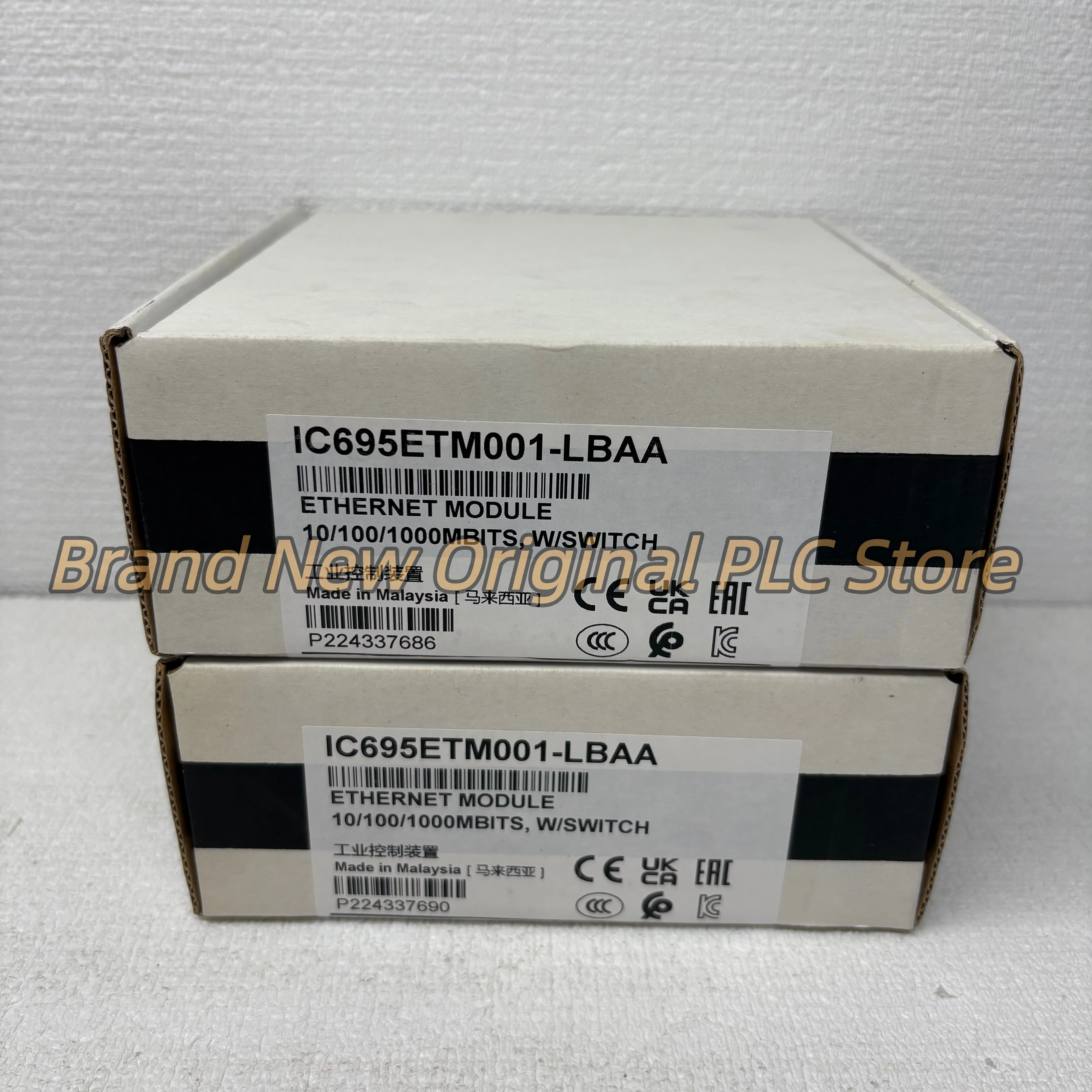 New IC695ETM001 PLC module in Box
