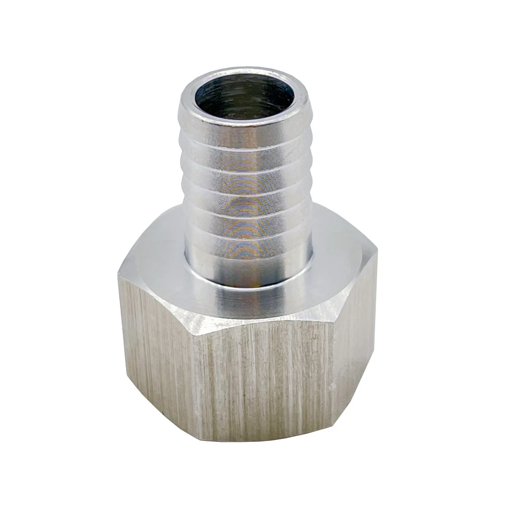 

High quality Stainless Steel Barbed Fitting 1/2" BSP Female x 13mm Barb,Homebrew Hardware, Pump fitting