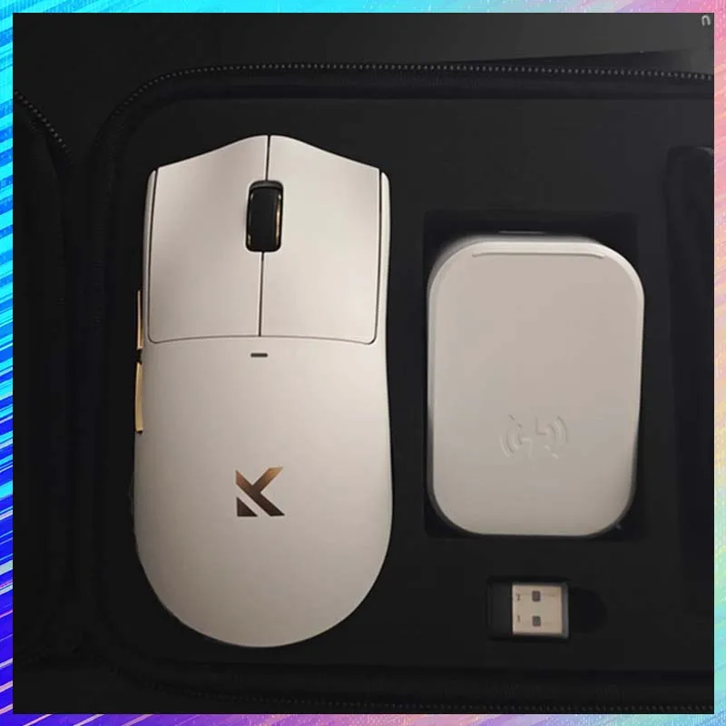 

Игровая мышь K7Ultra, трехрежимная BT/2,4G/проводная с магнитной зарядкой PAW3950, 8K, легкий контроллер офисной мыши для киберспорта, подарок