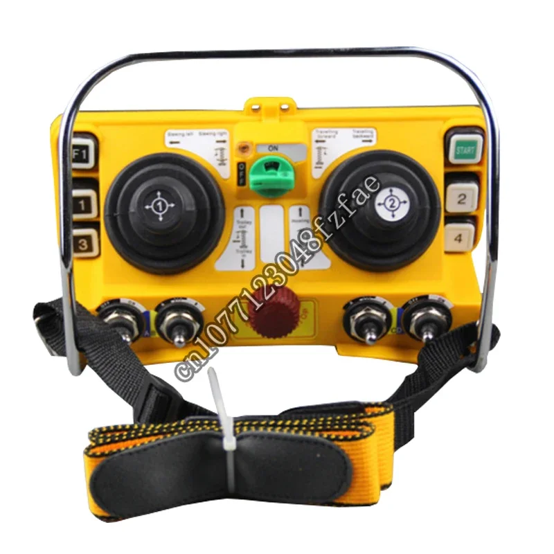 

Factory direct supply Professional DC 12V F24-60 Wireless Industrial Double Joystick Radio Remote Control Transmitter Receiver