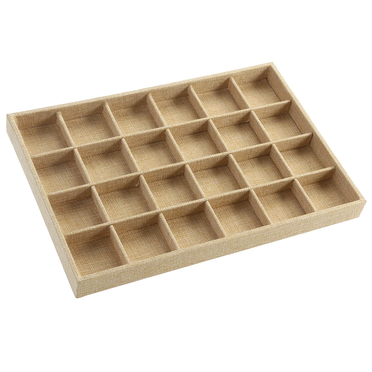 

Jewelry Display Ring Earrings Organizer Box Dustproof Storage Case For Earring Tray Holder Organiser Case