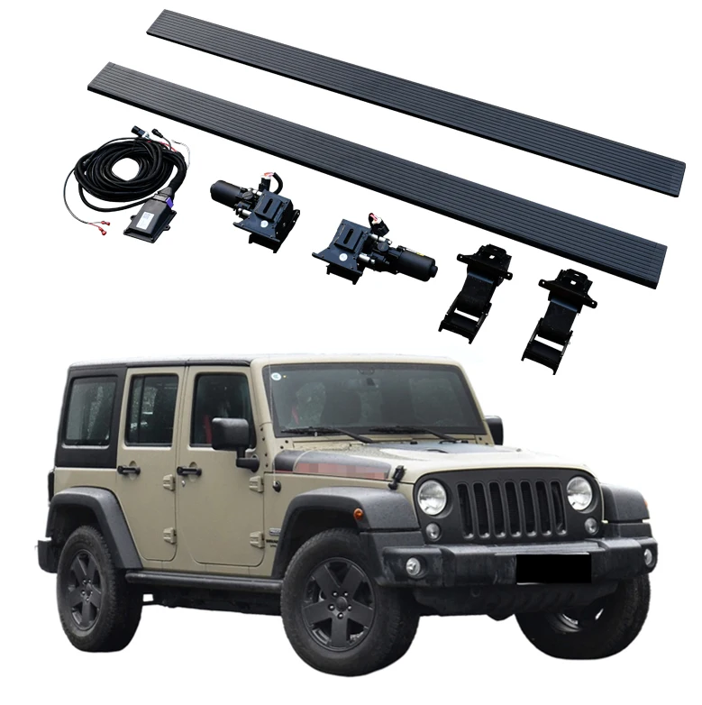 

Automatic Electric Power Side Step Running Board For Jeep Wrangler JK 4 Door For Sahara Rubicon 2008-2017