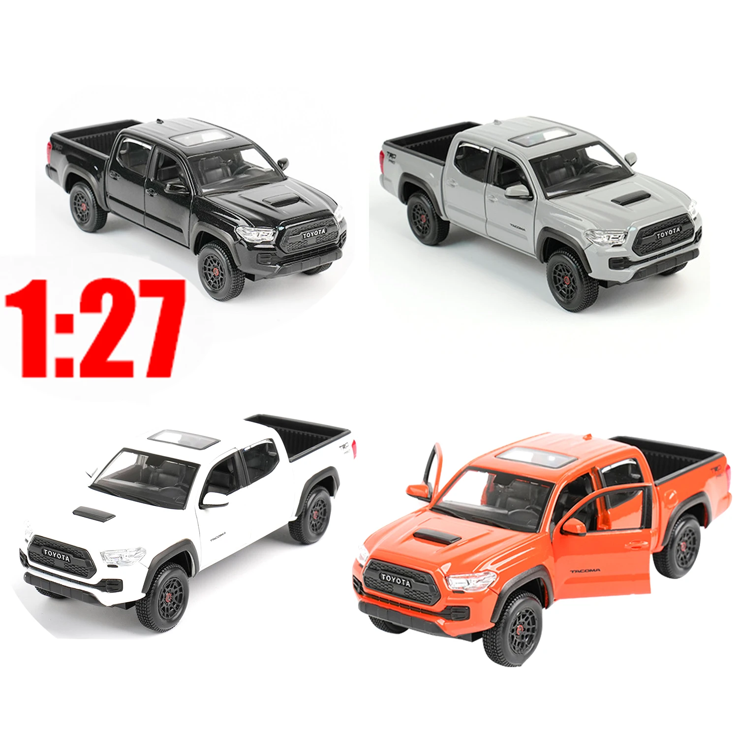 Maisto 1:27 The New 2023 Toyota Tacoma TRD Pro simulation alloy car model crafts decoration collection toy tools gift