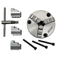 Mini Lathe Chuck 80mm SANOU Front Mount 3 Jaw Chuck K11-80 3 Hole Mini Lathe Chuck