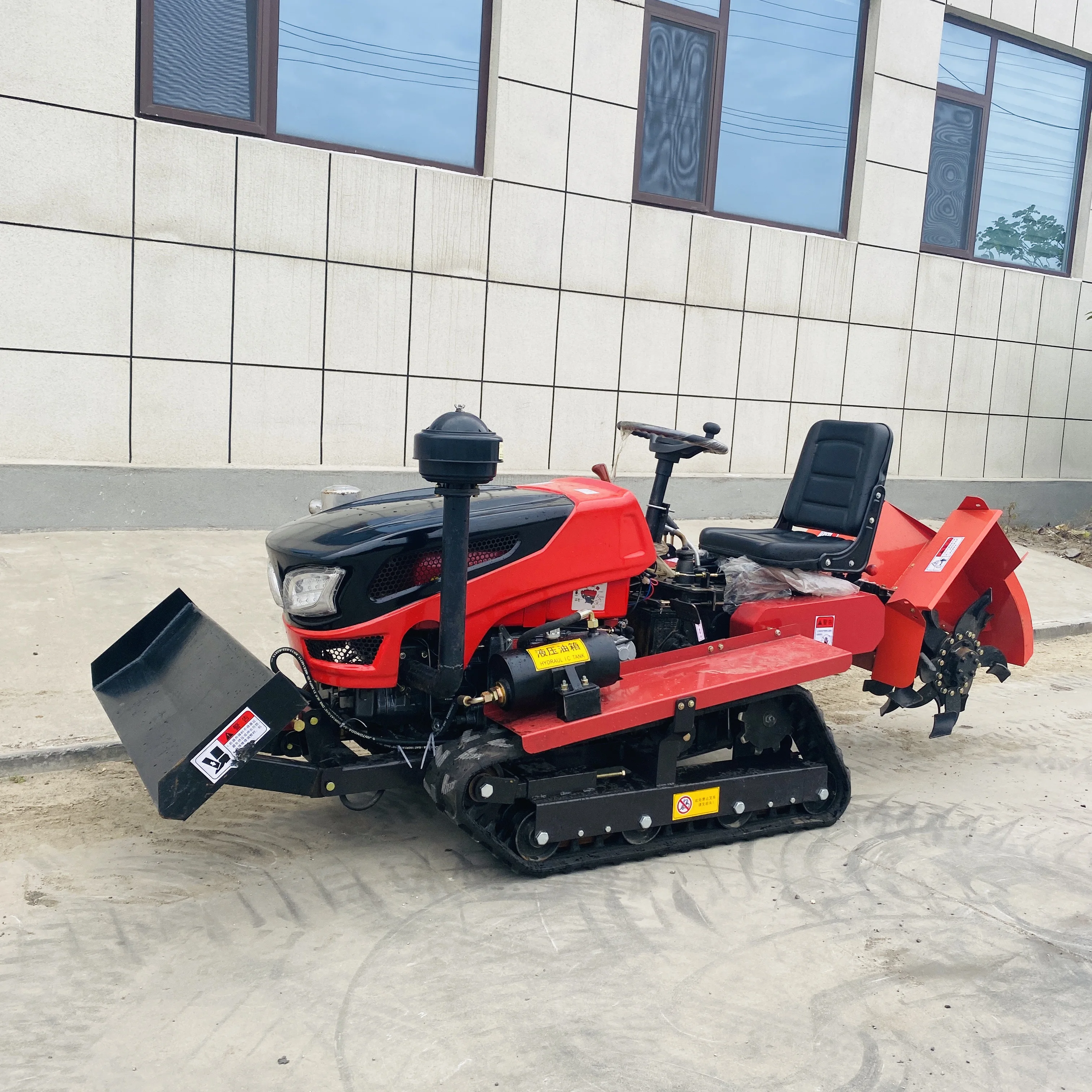 Discounted Mini 35hp Diesel Powered Crawler Plover Agricultural Machinery Crawler Tractor Hot Selling
