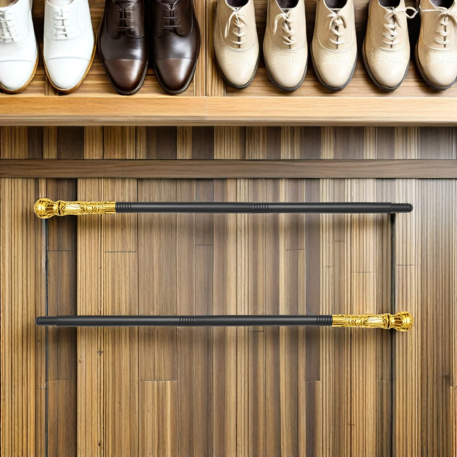 2個 キングセプター プラスチック製コスチューム ウォーキングケーン 3セクション 分解可能デザイン ハロウィン コスプレ 誕生日パーティー ステージ用