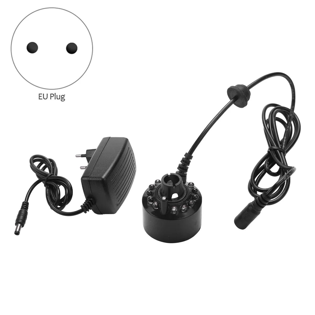 N18R 4X 12 светодиодов переменного тока 100-240 В промышленный инкубатор увлажнитель распылитель дымовая машина питьевые фонтанчики пруд вилка европейского стандарта