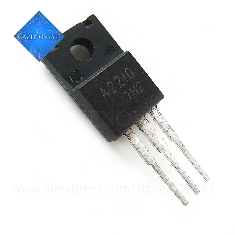 

10pcs/lot=5pairs 2SA2210 + 2SC6082 C6082 A2210 TO-220F In Stock